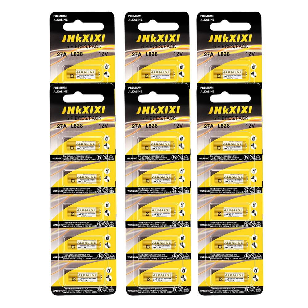 JNKXIXI 27A 12v Battery Alkaline Batteries (30)