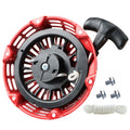 GX160 Pull Start Assembly Compatible with Honda GX120 GX200 5.5HP 6.5HP Engine Replacement Parts 28400-Z4M-306ZB 27400-Z1T-702 Recoil Starter (Curved Steel Rod Pawls)