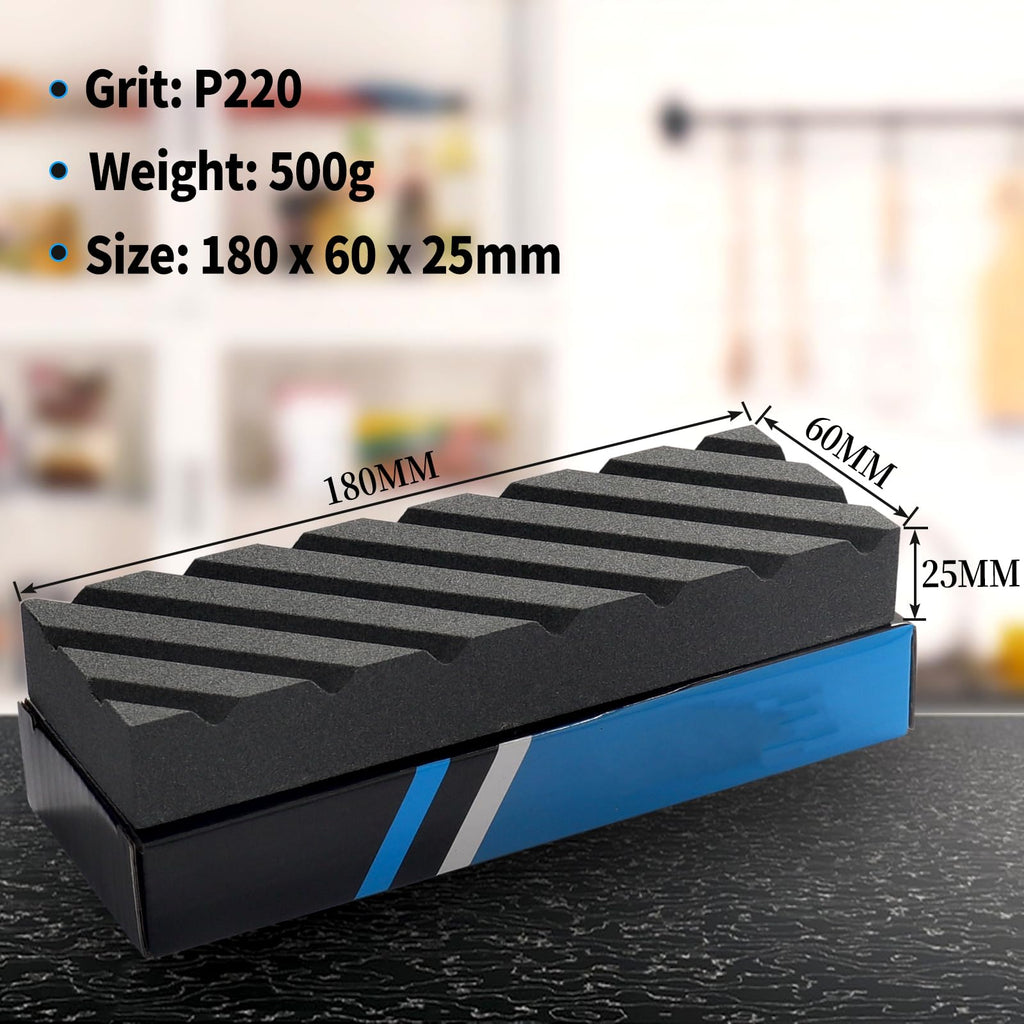 Flattening Stone for Re-Leveling Sharpening Stones or Waterstones, Re-Level Whetstone Fixer Tool Lapping Grinding Stone