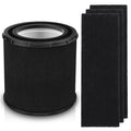 FLT4700 HEPA Filter M Replacement Compatible with Germ Guardian Air Purifier AC4700 AC4700BDLX AC4711 AC4625 AC4625BDLX FLT47CB4, H13 True HEPA + 4 Activated Carbon Filter Set