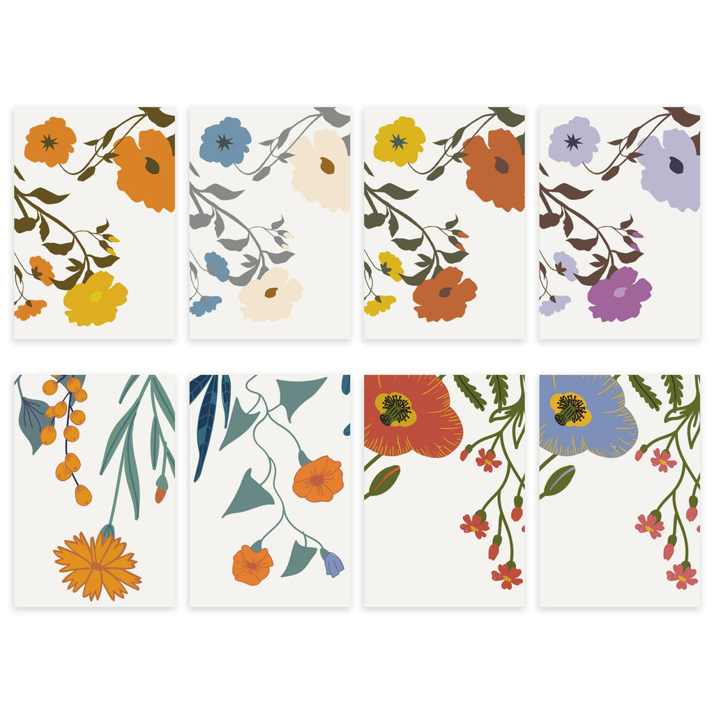 2026 Calendar - Cabbrix Wall Calendar 2026, 18 Monthly Calendar from July 2026 - December 2027, 15" x 12", Twin-Wire Binding, Hanging Hook, Floral Design