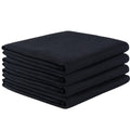 VIVOTE Microfiber Tea Towels, Kitchen Tea Towels, Super Soft, Absorbent and Lint Free, Quick Drying, Barista Towel, Black Tea Towels for Kitchen (50 x 70 cm)