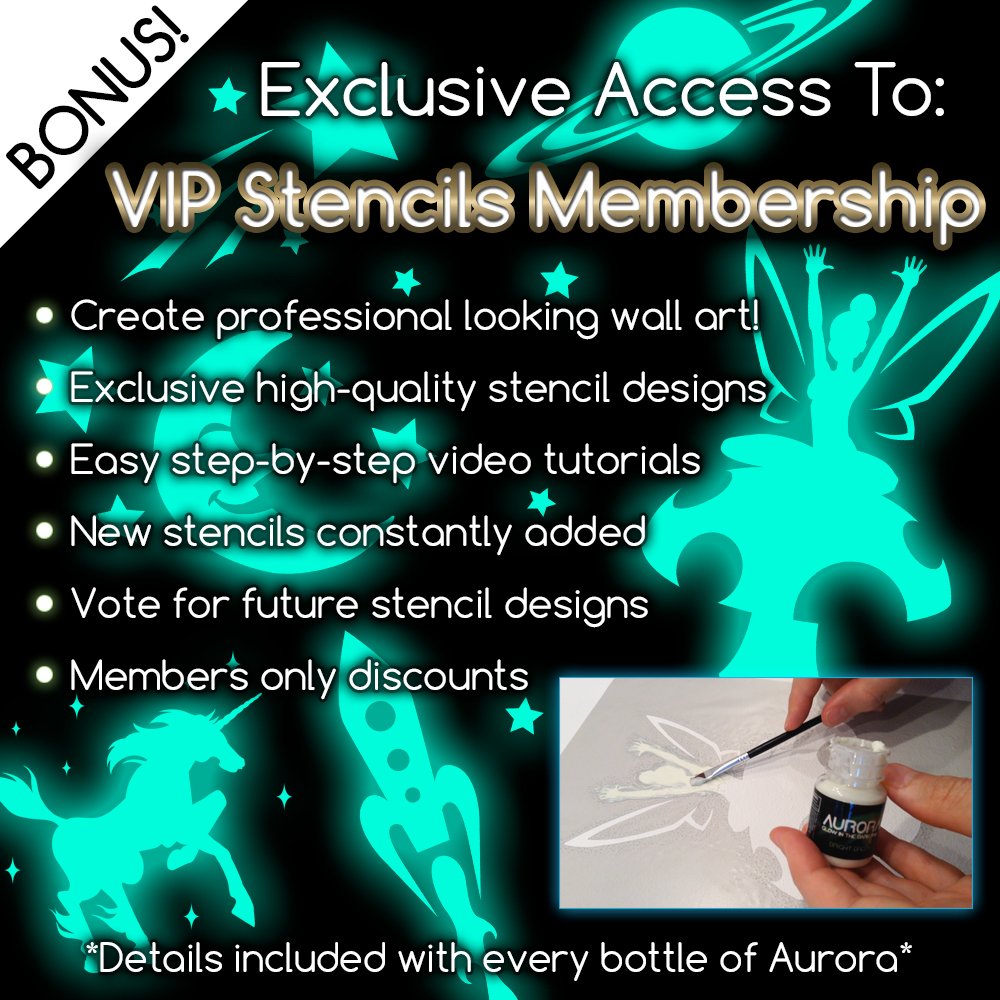 Aquaris Glow in the Dark Paint (50ml) Bright Aqua Glow (Light Blue/Turquoise), Non-Toxic, Water Based, by SpaceBeams