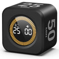 KADAMS Pomodoro Timer Visual - Productivity Pomodoro Cube, 5/10/25/50 Min Countdown & Countup, Silent – Ideal for Work Study Cook Workout Offices Kitchen School Classroom Gift for Kid