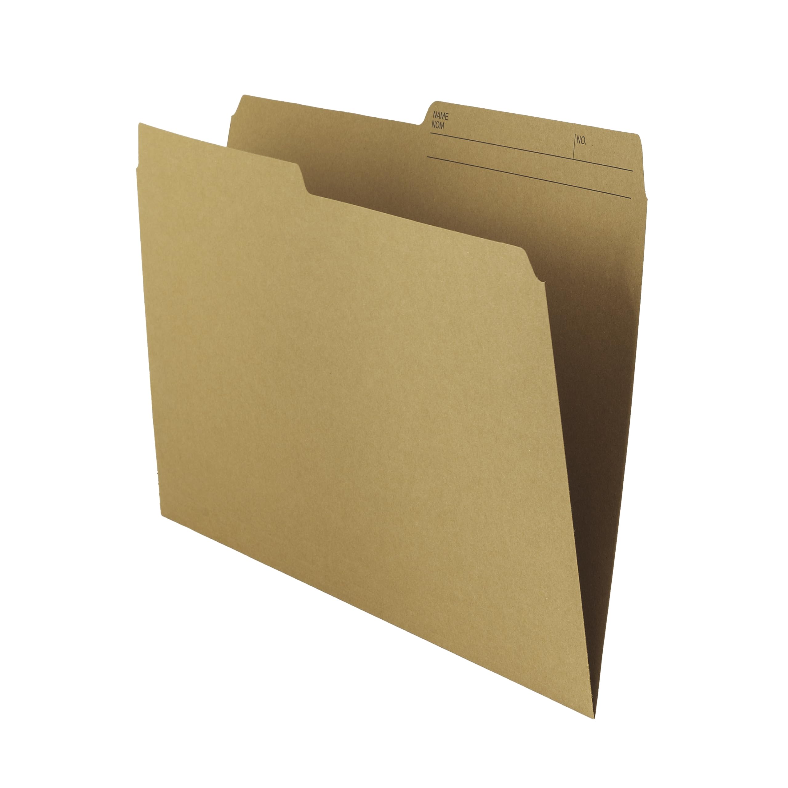 Hilroy Enviro-Plus Recycled File Folders, Legal Size, 100 Per Box, Sand Colour (65002)