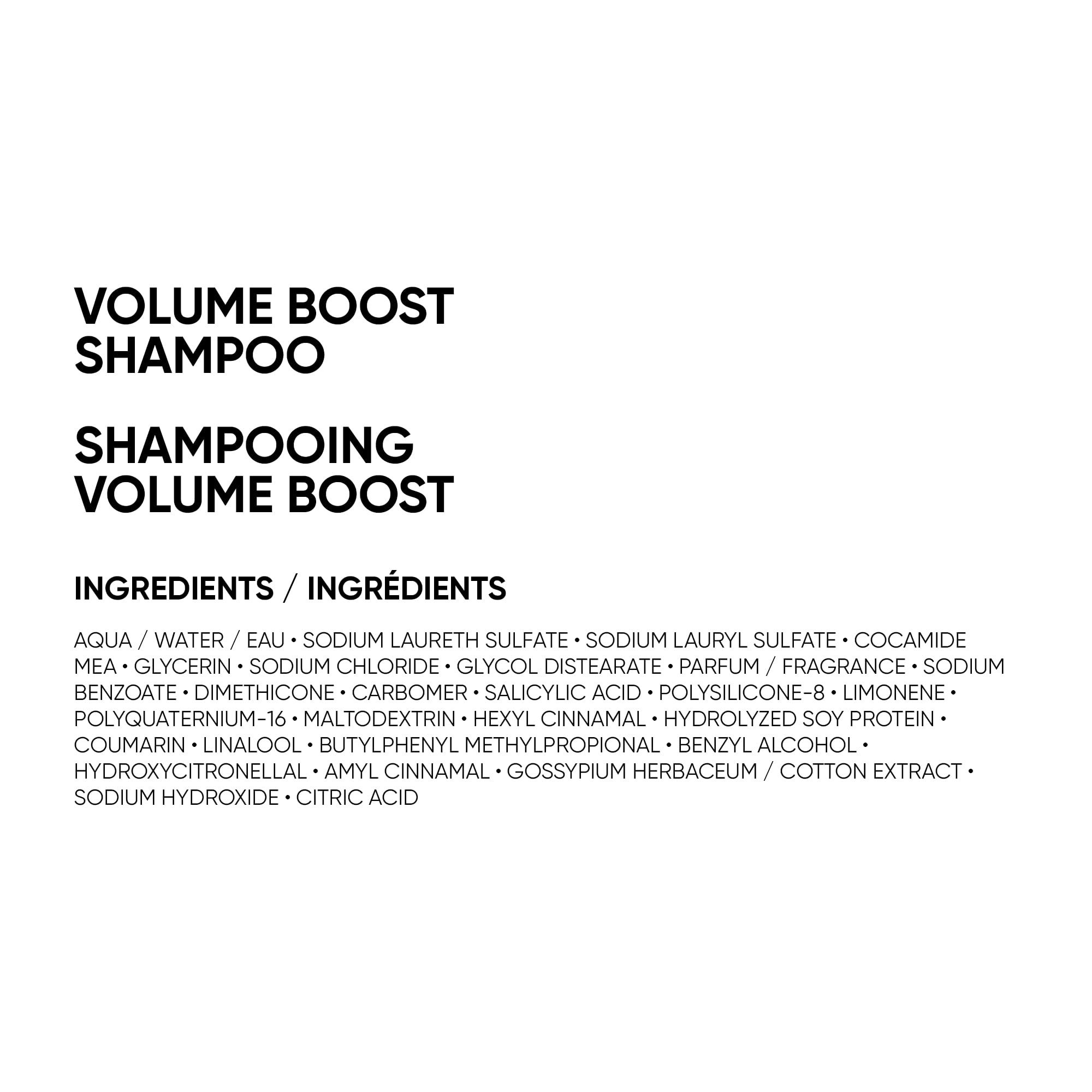 Biolage VolumeBoost Shampoo, Lightweight Volume & Shine, For Fine Hair, Paraben & Silicone-Free, Vegan