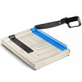 Paper Cutter, Guillotine Paper Cutter 12 Inch A4 Cutting Length, 12 Sheet Capacity, Paper Trimmer Slicer with Safety Protection Device for Cardstock, Photos, Crafts