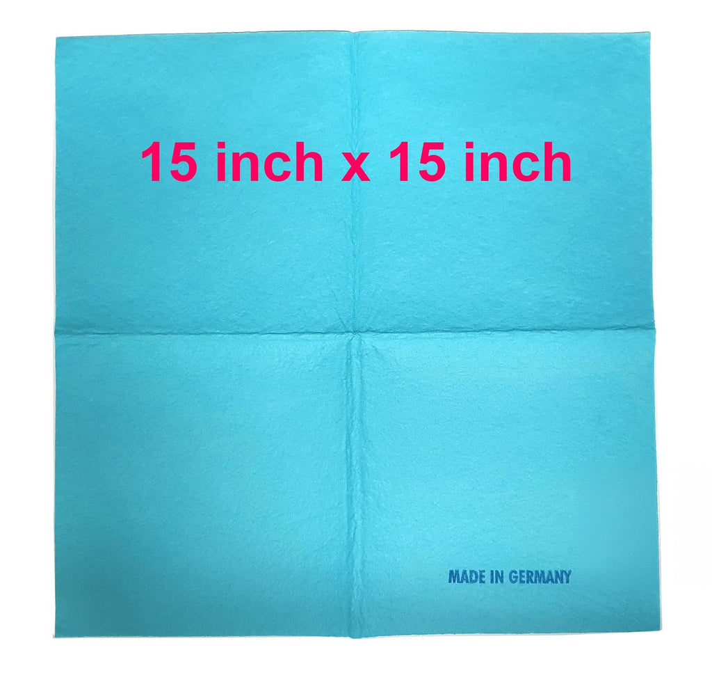 LENITH [15 packs] German Universal Household Color Dish cloths (3 Colors, 5 pack) Machine Washable Super Absorbent, Drying Eco-Friendly Non-woven Fabric Kitchen Cleaning Cloth