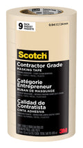 Scotch Painter’s Tape Scotch Masking Tape, Contractor Grade 24 mm (9 Rolls) - 2020