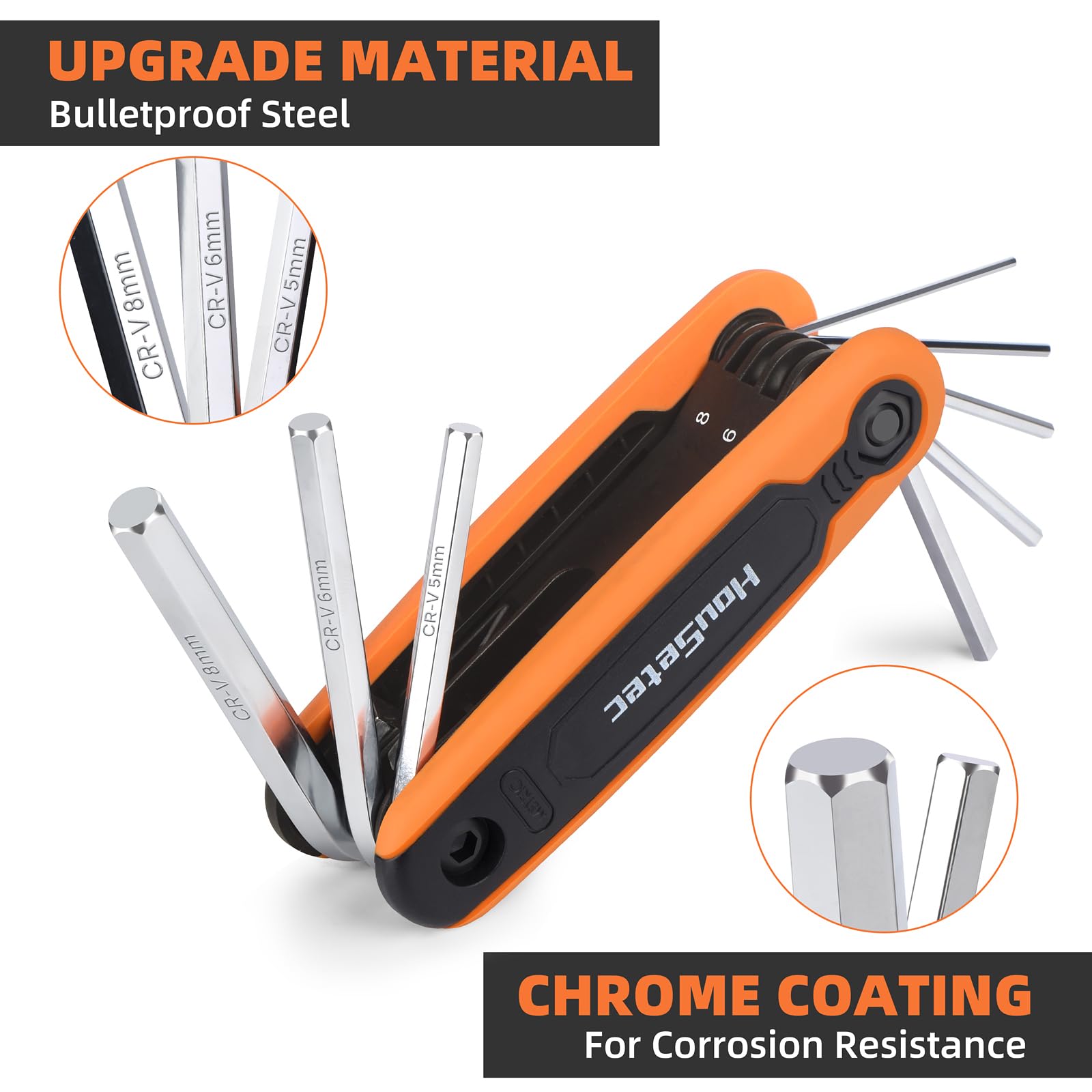 Allen Key Set, 17Pcs Allen Wrench Set Metric & Standard SAE Hex Key Set | 2 Pack Portable Allen Wrench for Work Home Repair & DIY Cool Stuff Gadgets Unique Tools Gifts for Men Women