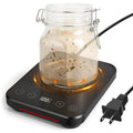 Sourdough Starter Warmer Mat, Professional Sourdough Heating Pad for Home Baking, Sourdough Heater Proofing Mat with Temperature Control, 12H Timer and Memory Function