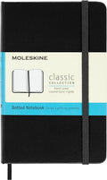 Moleskine Classic Notebook, Hard Cover, Pocket (3.5" x 5.5") Dotted, Black, 192 Pages