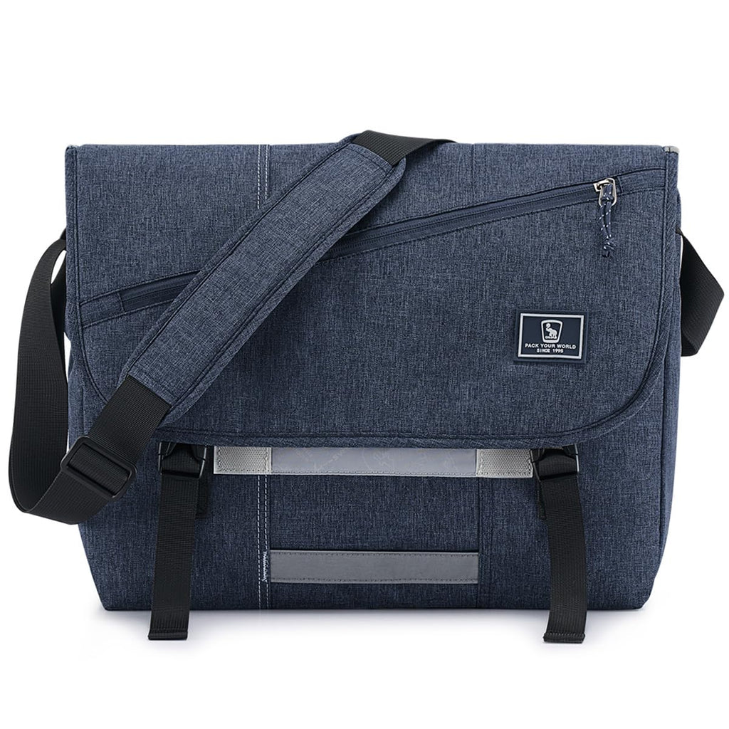OIWAS Messenger Bag - 15.6 Inch Messenger Bag Men, Satchel Bags For Women, Lightweight Water Resistant Computer Bag, School Book Bag
