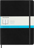Moleskine Classic Notebook, Extra Large, Dotted, Black, Soft Cover (7.5 x 10)