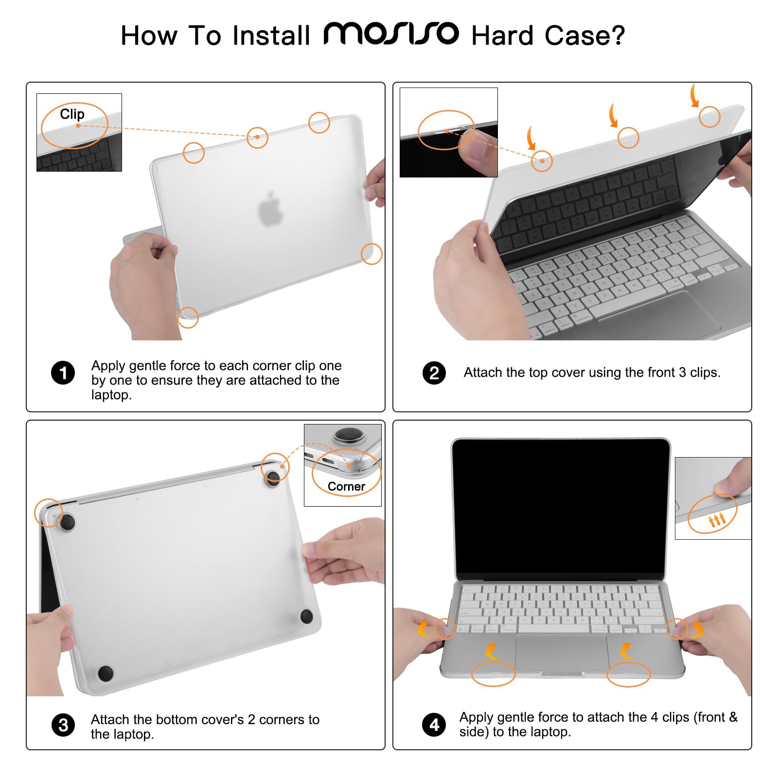 MOSISO Compatible with MacBook Neo 13 inch Case 2026 Release Model A3404 with A18 Pro Chip, 4 in 1 Kit Matte Finish Seamlessly Closes&Fingerprints-Resistant Protective Hard Shell Case, Blush Clear