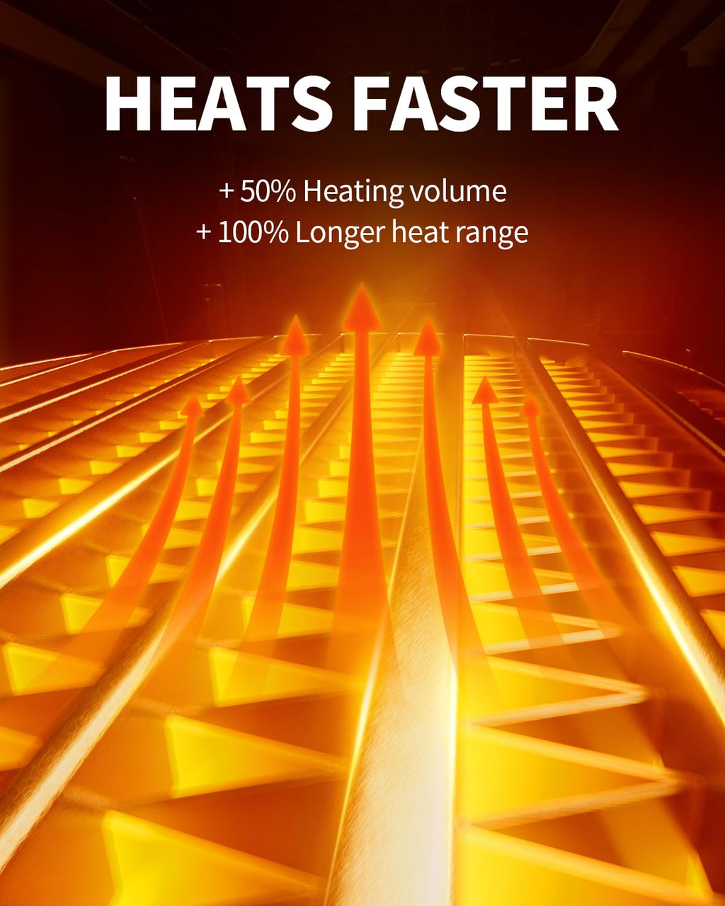 Space Heater, Portable Small Heaters for Indoor Use, Electric Desk Heater with Overheat and Tip-Over Protection, Mini Personal Heaters for Home Office Workspace