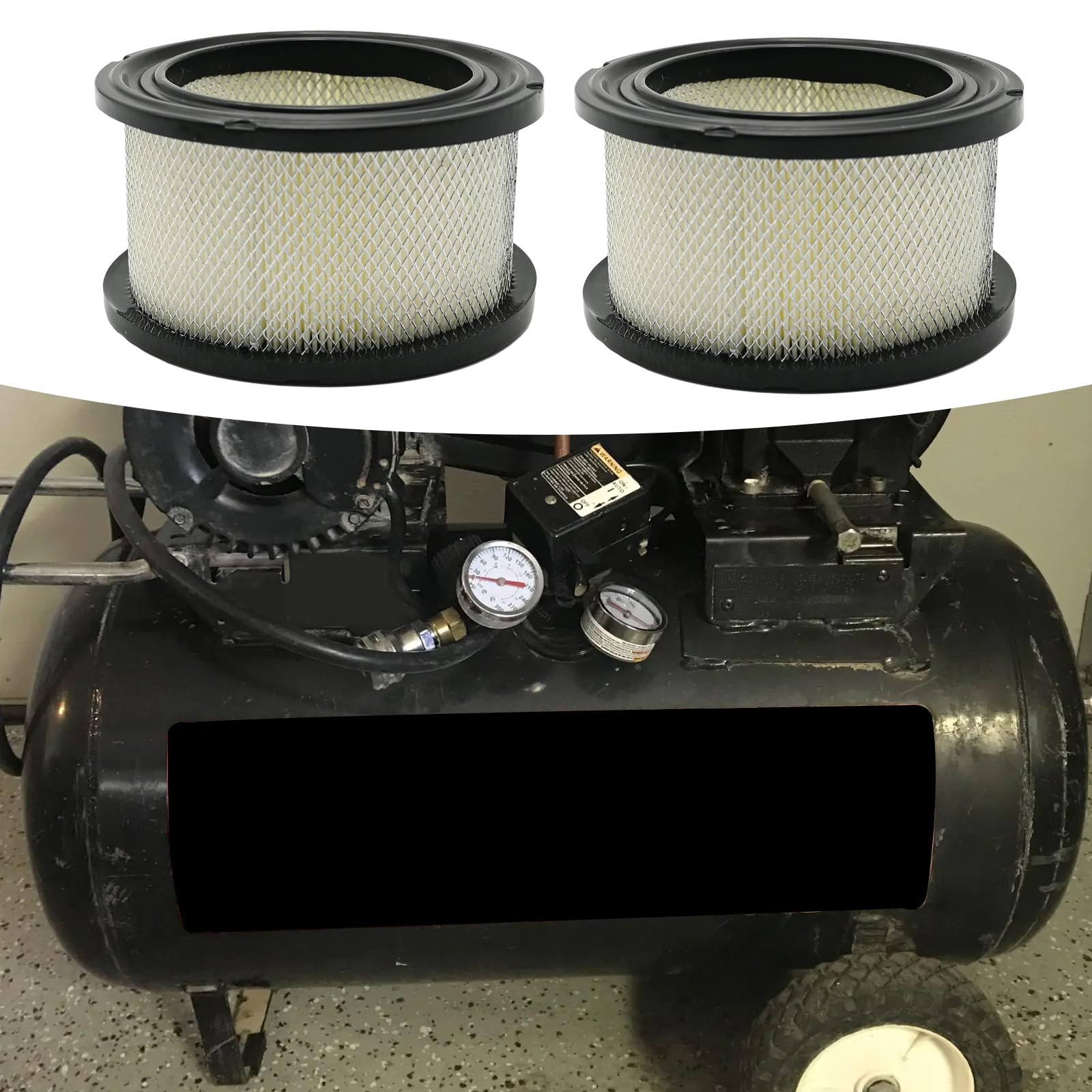 ZUDKSUY 32170979 2-Pack Air Compressor Filter Replacement for 14 A424 Air Intake Element Compatible with Ingersoll Rand SS5 2340 T30 2475 Air Filter