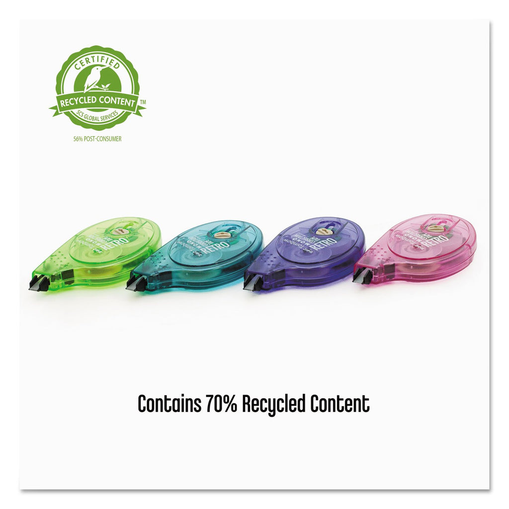 Tombow Correction Tap, 1/6 x 394 Inches, 10 per Pack, Assorted Applicators (TOM68723)