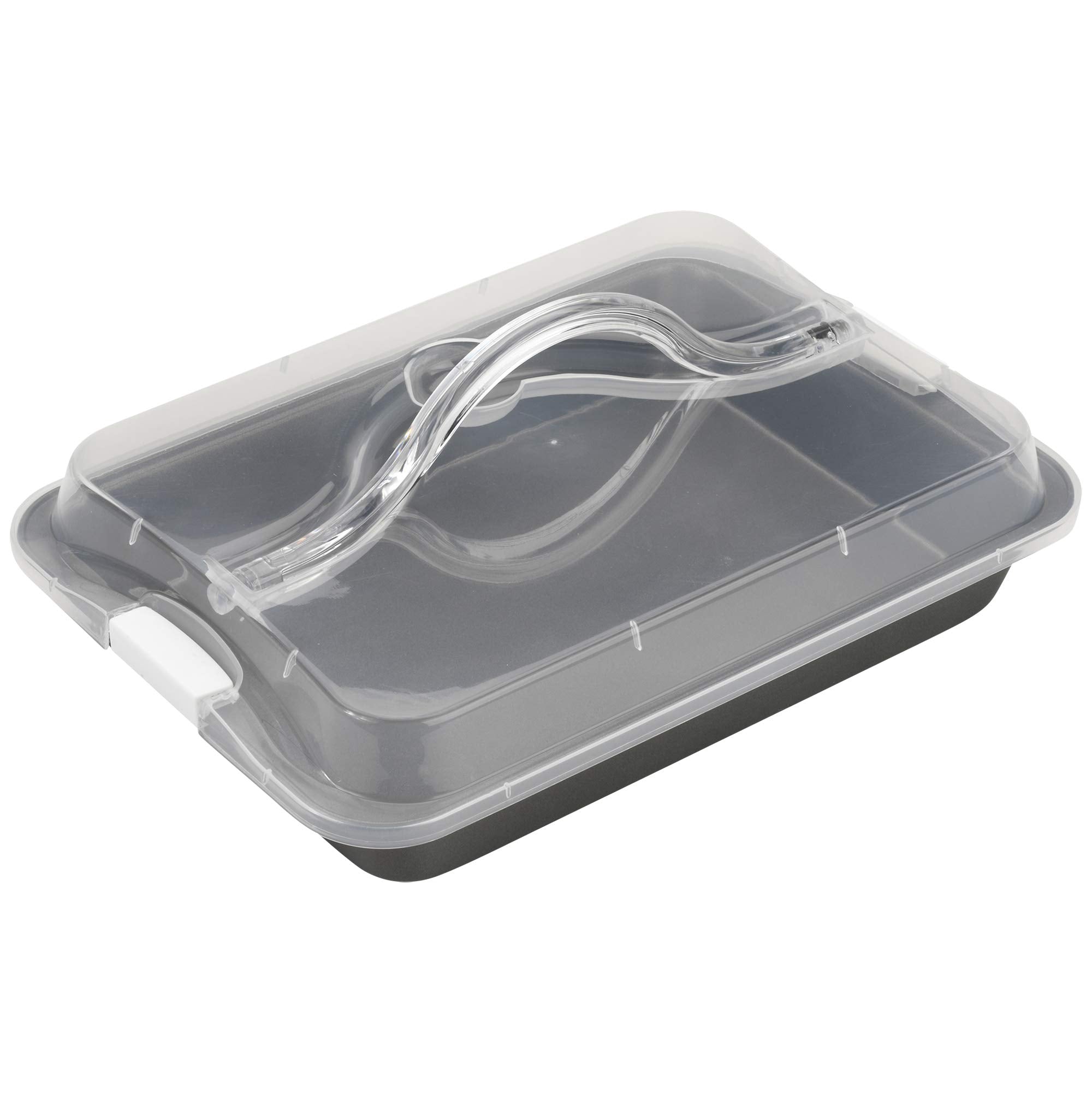 GoodCook Bake-N-Take Nonstick Steel Baking Pan with Lid, 9" x 13"