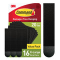 Command 17217BLK-16NA Hanging Strips Black