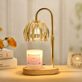 Heymirro Candle Warmer Lamp with Timer Dimmer Adjustable Height, Wax Warmer Lamp for Jar Candles with 2 Bulbs, for Home Decor, Mother's Day, Christmas Gifts for Women