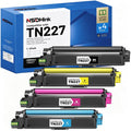 NSDHink (with Chip) Compatible TN227 Toner Cartridges for Brother TN-227 TN223 Toner Combo Pack Replacement for Brother MFC-L3770CDW HL-L3290CDW HL-L3270CDW MFC-L3710CW HL-L3210CW Toner, 4-Pack