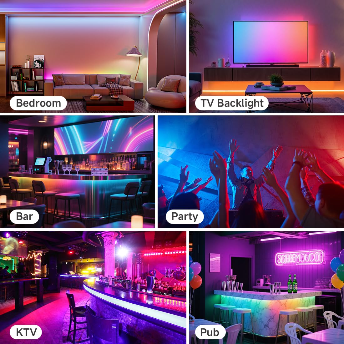 BTF-LIGHTING UL Listed WS2812B IC ECO LED Strip Individually Addressable RGB 5050SMD Alloy Wire 5M 300LED 60Pixel/m Flexible Dream Color Black PCB IP30 DC5V for DIY Project(No Adapter or Controller)