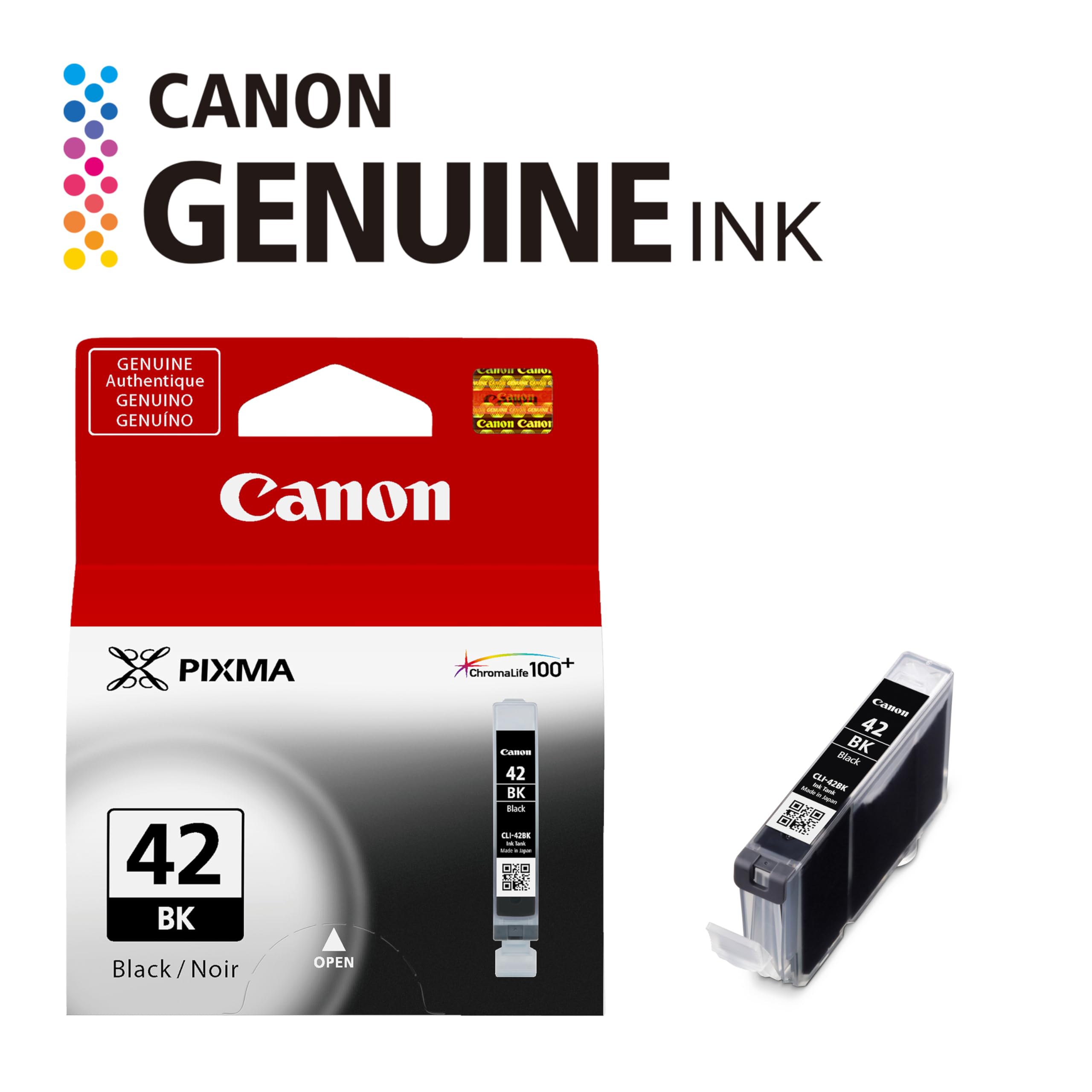 Canon Genuine CLI-42 Ink Tank, Black