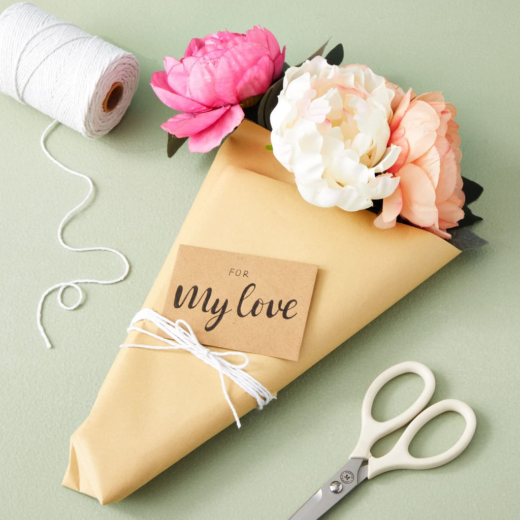 100 Count Mini Gift Card Envelopes Bulk - Brown Kraft Paper Envelopes for Business Card, Wedding RSVP, Birthday, Holiday Gift Cards (4.1x2.75 in)