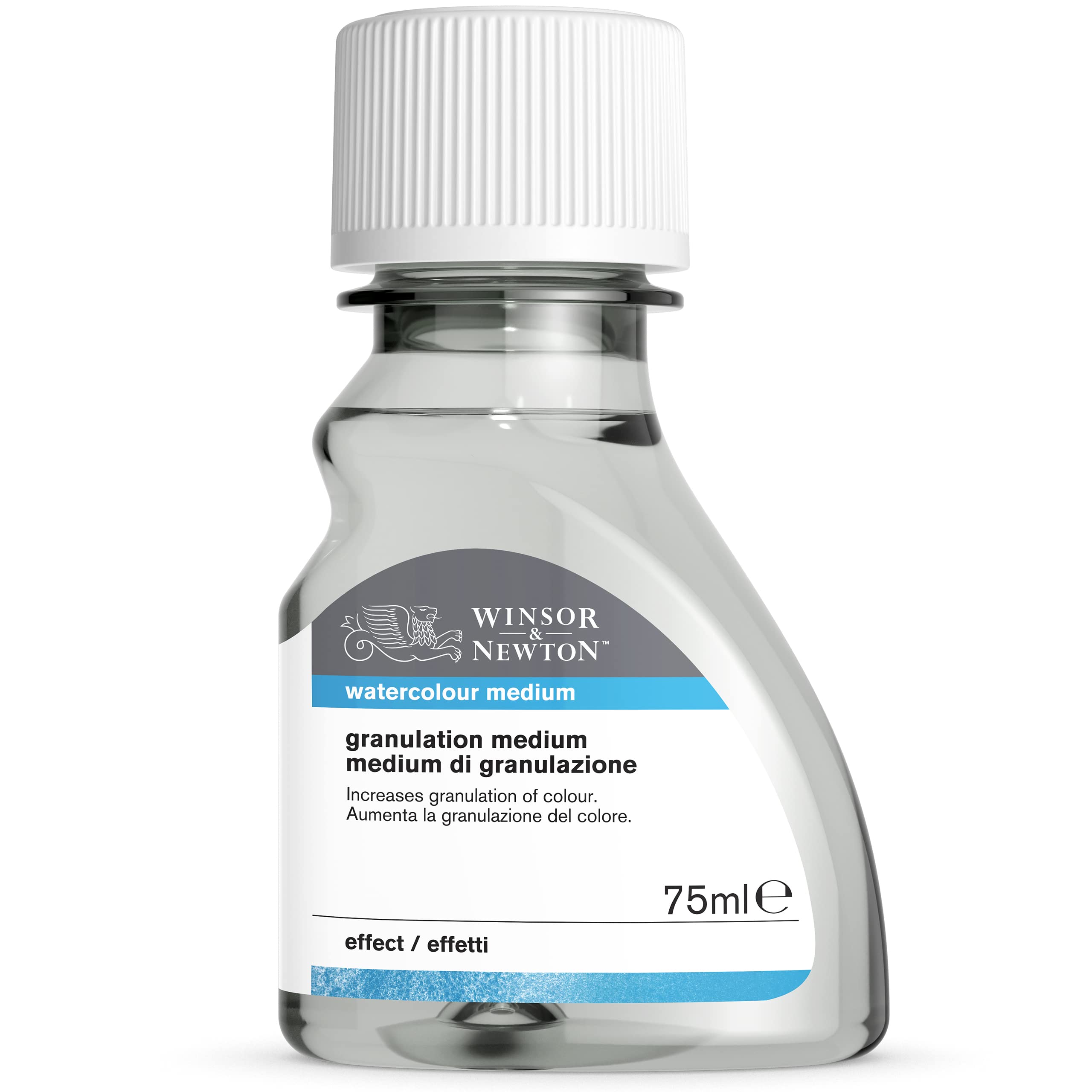 Winsor & Newton Watercolor Medium, Granulation Medium, 75ml (2.5-oz) Bottle