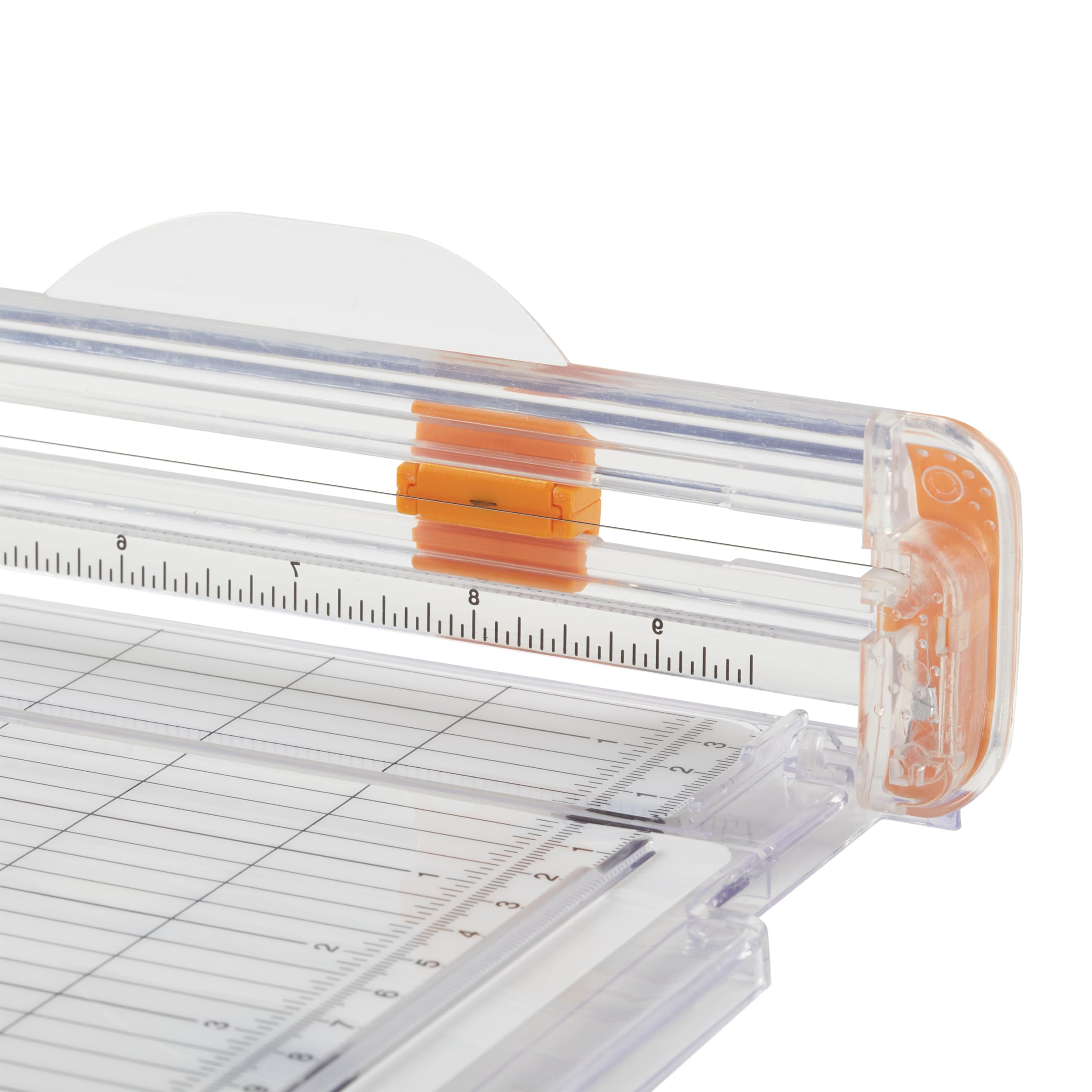 Fiskars SureCut Portable Paper Cutter Fits in 3 Ring Binder - 9" Cut Length - Craft Paper, Cardstock and Photo Trimmer - Scrapbooking Tool