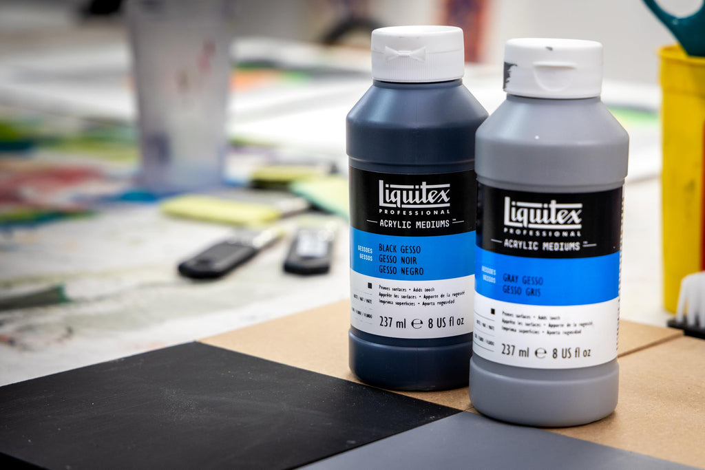 Liquitex 7604 Clear Gesso Surface Prep Medium, 4-Ounce