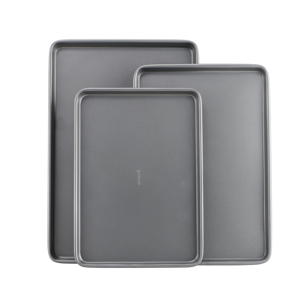 Good Cook Set of 3 Non-Stick Cookie Sheet