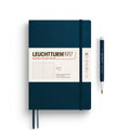 LEUCHTTURM1917 - Notebook Softcover Medium A5-123 Numbered Pages for Writing and Journaling (Dotted, Deep Sea)