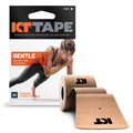 KT Tape Kinesiology Tape, Gentle Adhesive, Cotton, Elastic Sports Athletic Tape, Beige