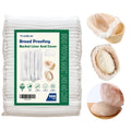 100 Pcs Banneton Liner,Banneton Bread Proofing Basket Non Woven Liners Non-Stick Dough,Bread Proofing Cover,Elastic Banneton Basket Liner for Prevents Dough from Sticking to Basket