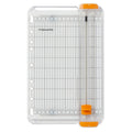 Fiskars SureCut Portable Paper Cutter Fits in 3 Ring Binder - 9" Cut Length - Craft Paper, Cardstock and Photo Trimmer - Scrapbooking Tool