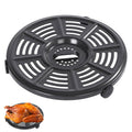 GWY Air fryer Accessories for Ninja Air Fryer 4 QT AF101 5.5 Quart AF161 Max XL AF150 XL, 8.2'' Round Food Grade Air Fryer Grill Pan Plate Crisper Plate Replacement Parts Tray Rack,Dishwasher Safe