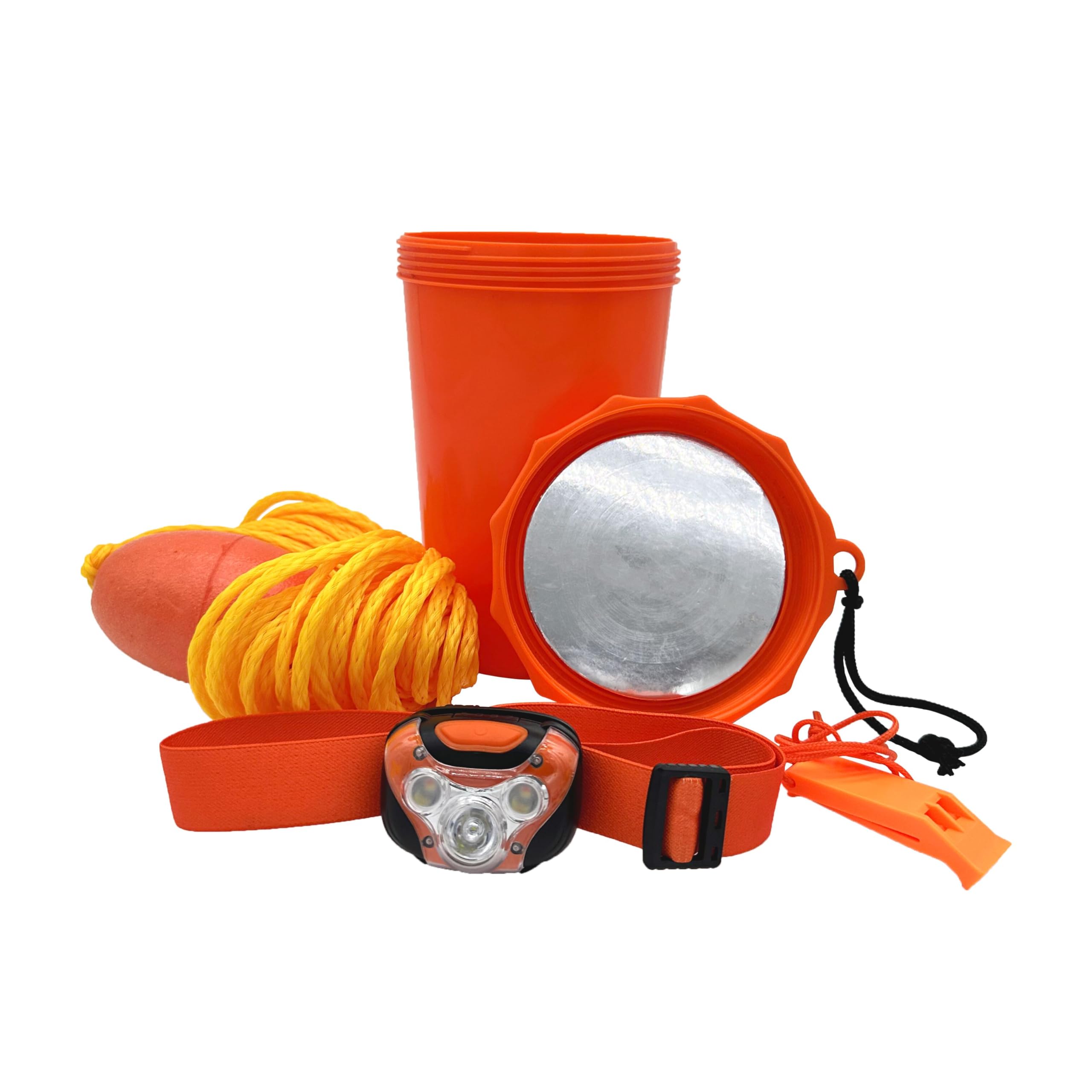 Pelican Nautical Safety Kit for Paddle Sports, Water Sports & Boating - Orange