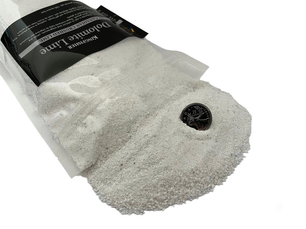 Crushed Dolomite Lime for Lawns | Natural & Organic Dolomite Lime from Canadian Rockies | | Dolomite Lime for Gardens | Gardening Lime | No Added fillers | 100% Dolomite Lime (1 Kilogram / 2.2 Lbs)
