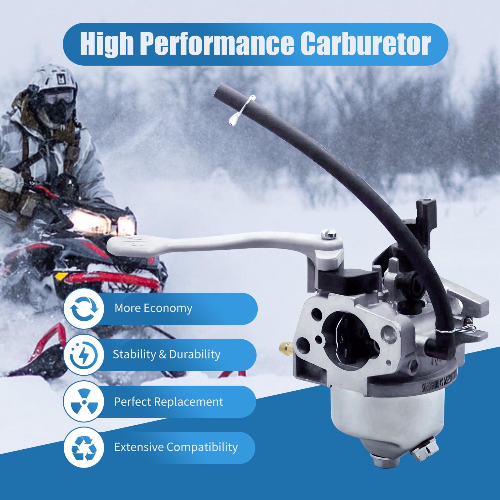 Caalii 133-1534 Carburetor Compatible with Toro 36003 37780 37781 37793 37798 38712 38805 Prower Max 824 OE 826 OE 826 OXE 826 OAE Snowblower Engines