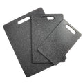 Kitchen Cutting Boards(3-Piece Set), Plastic Chopping Board Set - Unique Marble Appearance Design Dishwasher Safe for Meat Vegetables Fruits