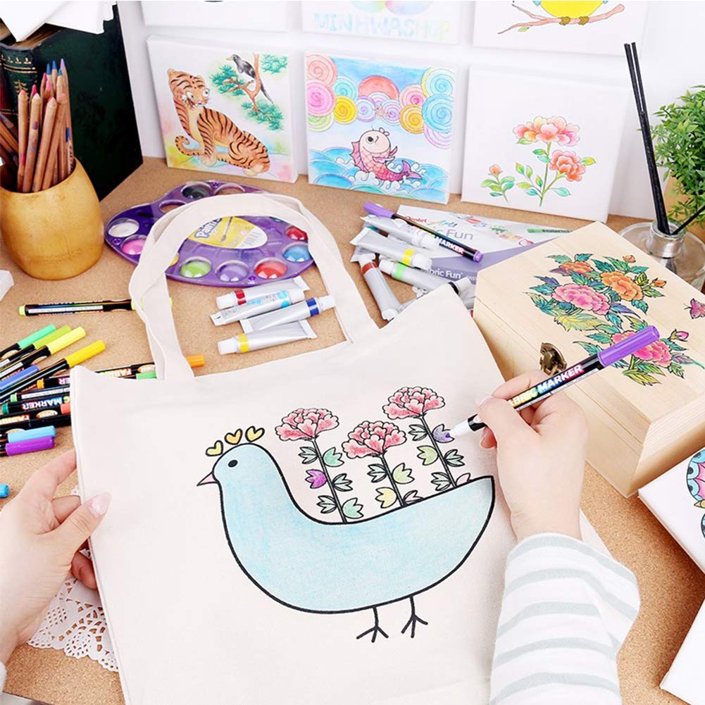 KisSealed 15 Pack Blank Canvas Tote Bag, Natural Color Canvas Reusable Bag with Handle,Foldable Grocery Shopping Bag for DIY,Travel,Gift,Daily Use(13x10 inch)