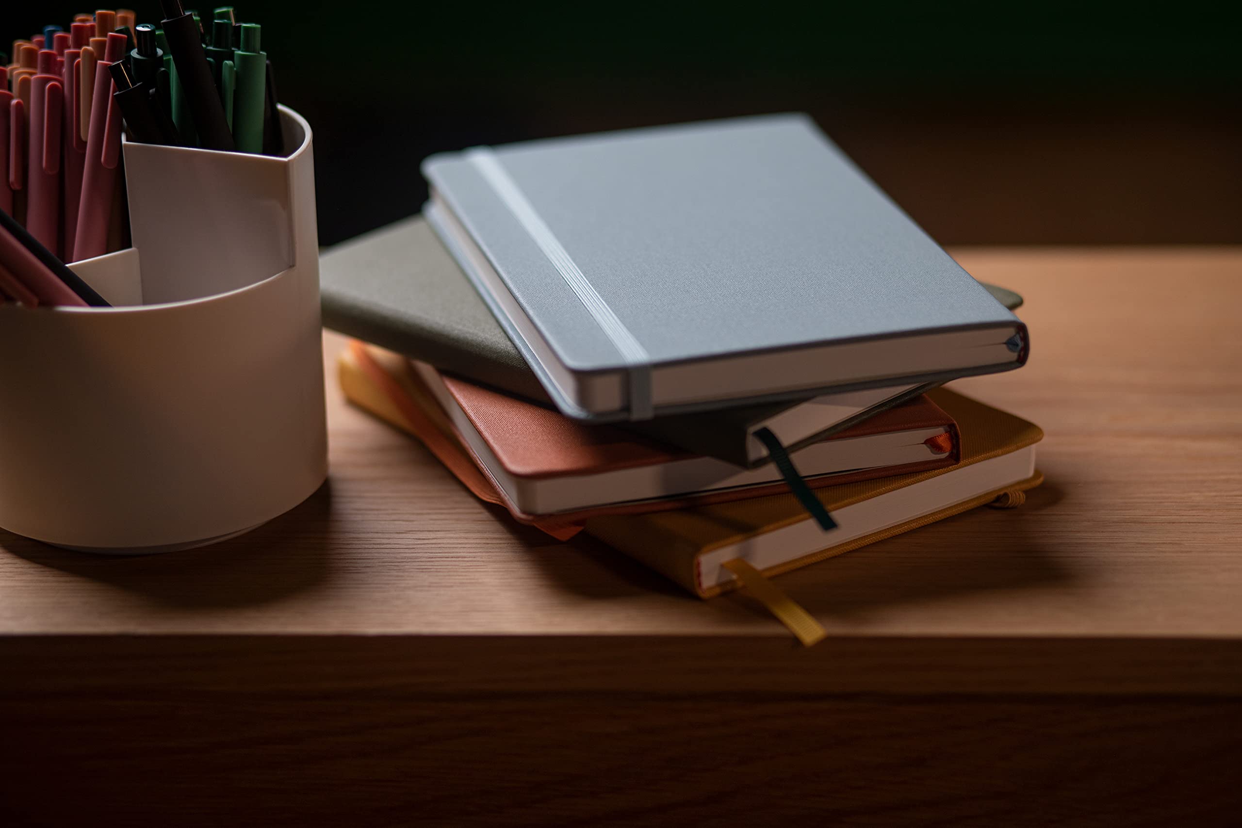 Anecdote Hardcover Ruled Journal Notebook for Men & Women - 192 Pages | Thick 100 GSM Lined Paper (8.3" x 5.4" - A5) | Daily Journaling Writing Diary for Work, Travel, School & Office Use (Olive Green