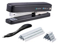 Bostitch Titan Heavy Duty Metal Stapler, 50 Sheet Capacity with 1250 Staples and Ergonomic Staple Remover, Jam Free Stapling, Full Strip Stapler for Desk, Office and Classroom, Black