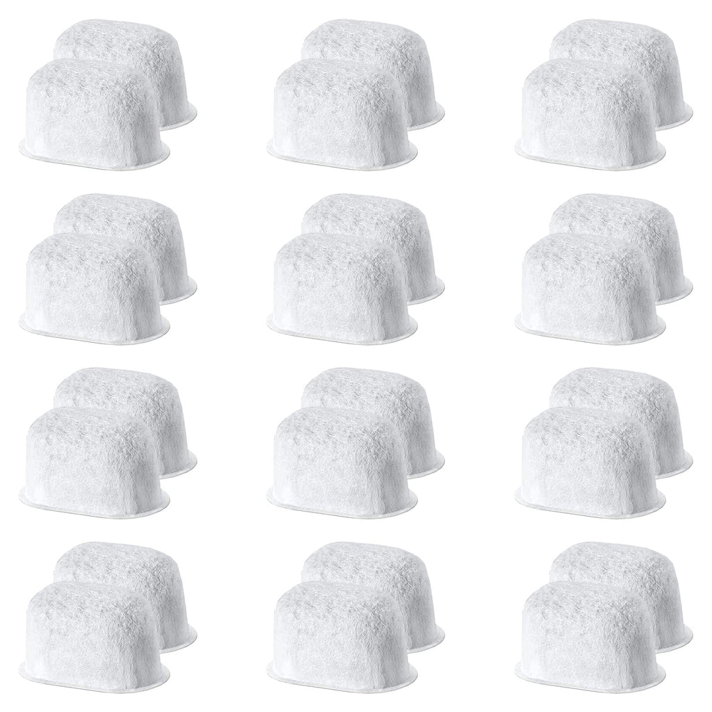 24 Pack of Replacement Water Filter for Breville BWF100 BES870 BES810 BES990 BES980 BES920 BES900XL BES870XL BES860XL BES840XL BKC600XL (Activated Charcoal)