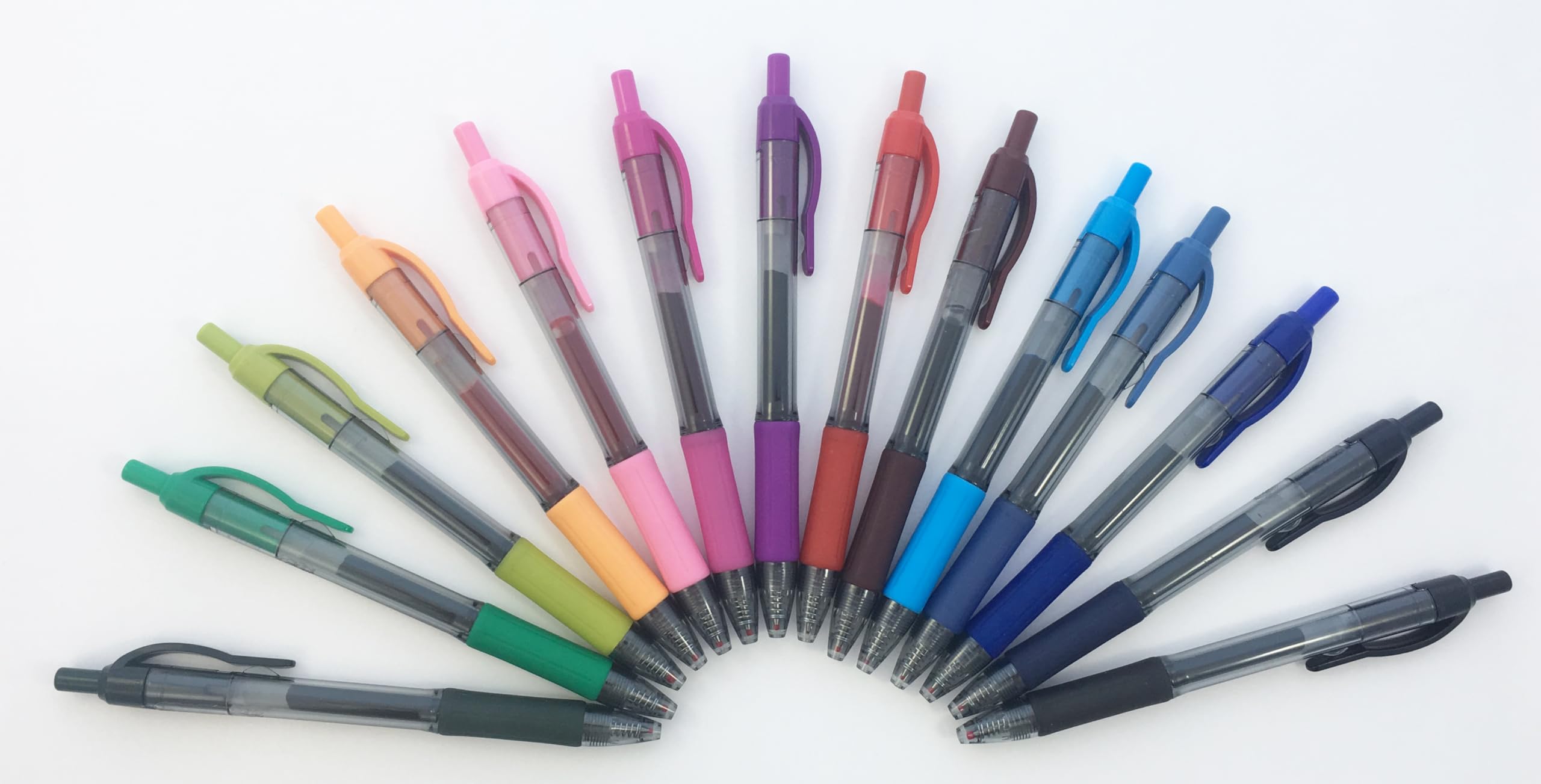 Zebra Pen SARASA Dry X20 Retractable Gel Pens, 0.7mm Medium Point, Assorted Ink Colours with Rapid Fast Dry Ink Technology, Ideal for the Left Handed, Elimates Smearing in Seconds, 14-Pack (46824)