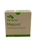 Molnlycke EA/1 MEPORE ADHERENT DRESSING, SIZE 7CM X 5M (NON-STERILE)