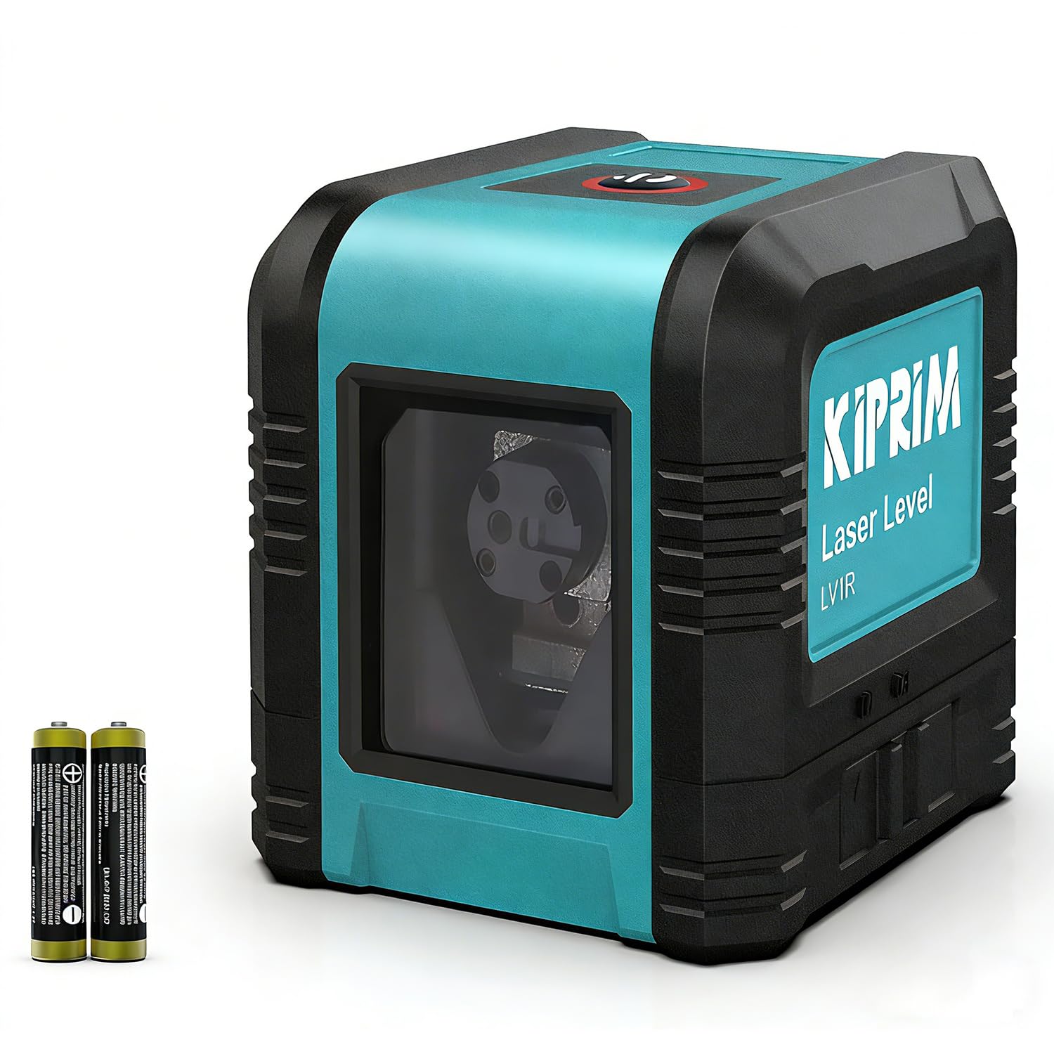 Laser Level, Kiprim LV1R Cross Laser Level Dual Line Vertical/Horizontal Laser Module, IP54 Dustproof, Waterproof, 1m Anti-Drip, ± 4 ° Auto Leveling