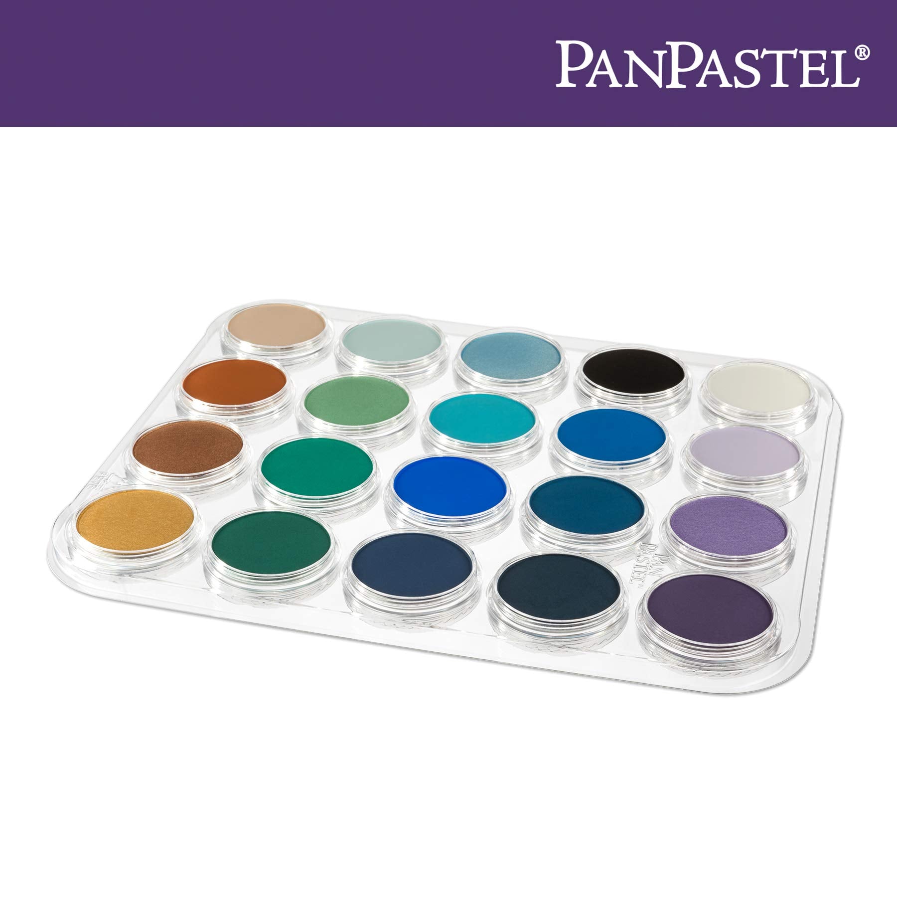 Armadillo Art & Craft PanPastel 20 Cavity Palette Tray